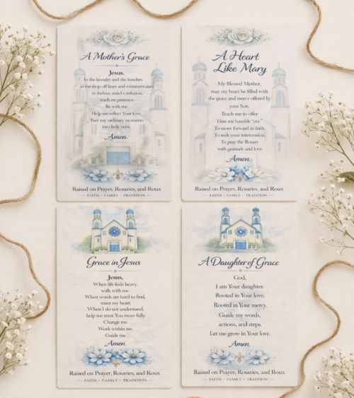 Grace Prayer Card Collection Bundle (4 for $10)