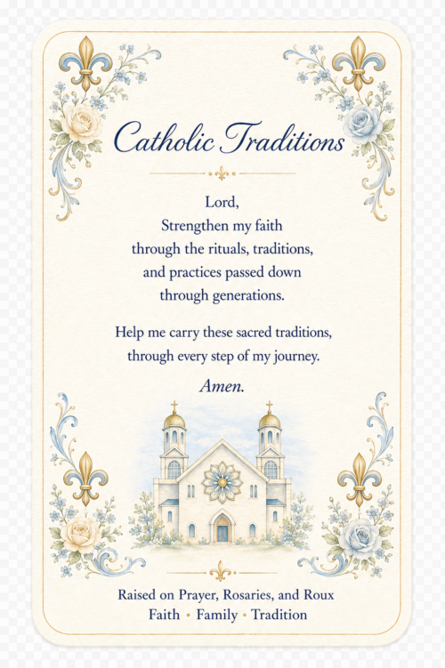 Catholic Traditions