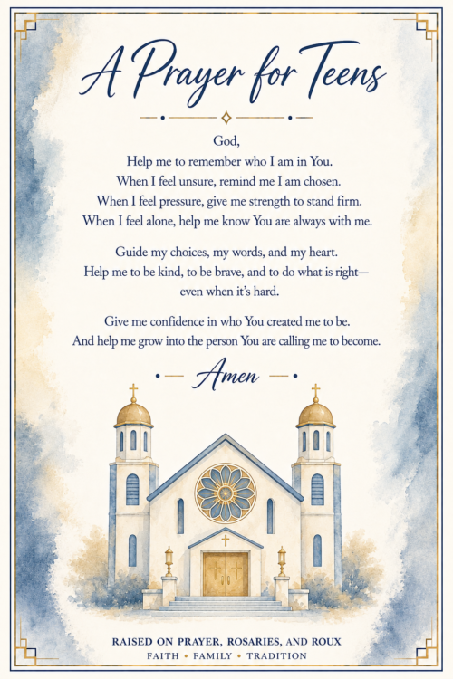A Teen's Prayer