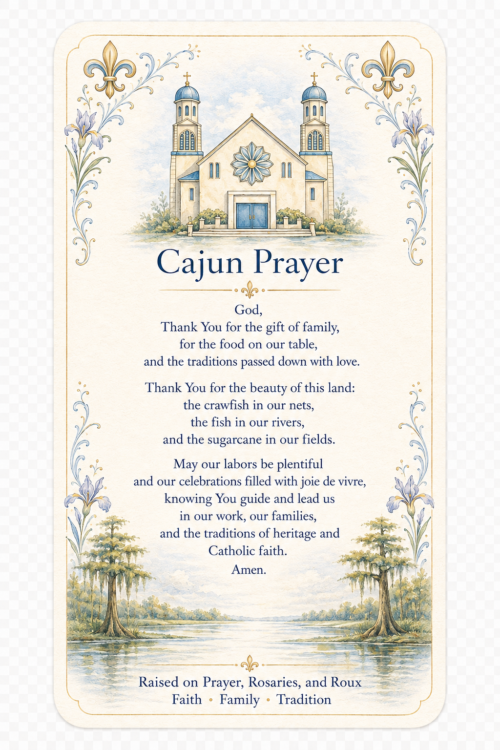 Cajun Prayer