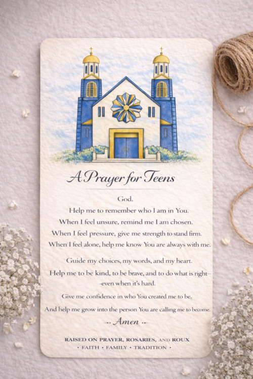A Teen's Prayer