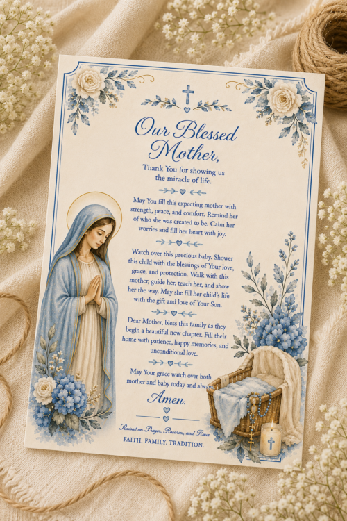 A Prayer for Mother & Baby