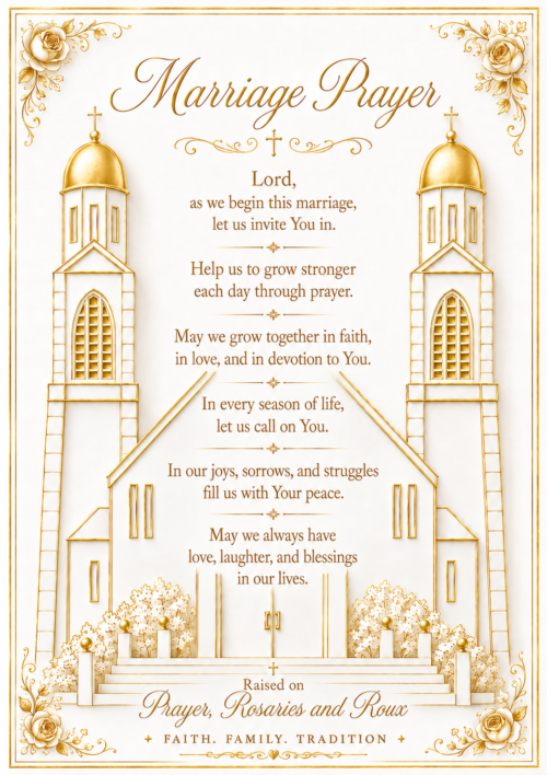 A Marriage Prayer
