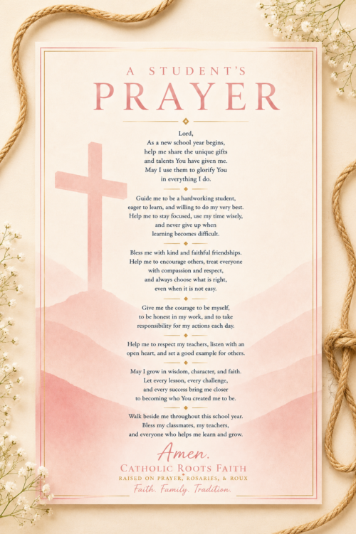 A Studentś Prayer