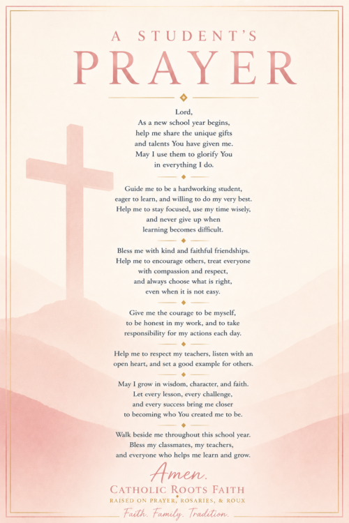 A Studentś Prayer